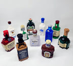 Alcohol Bottle Brick Set - Building Block | Bar Decor
