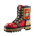 US Marine Soldier Boots Brick Set - Building Blocks | Room Decor