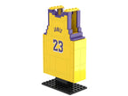 LeBron James #23 Jersey Brick Set - Building Blocks | LA Lakers Fan