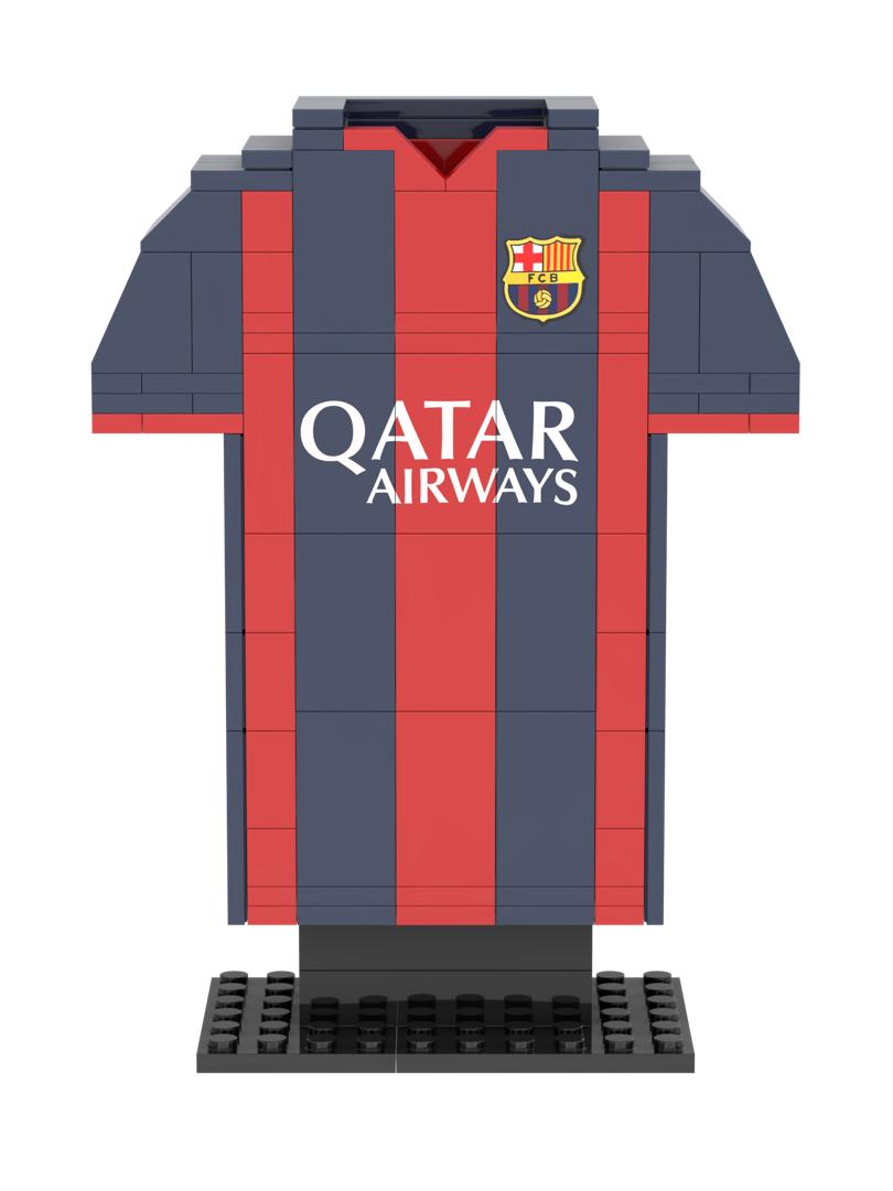 Messi #10 Jersey Brick Set - Building Blocks | Barcelona Fans