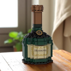 Alcohol Bottle Brick Set - Building Block | Bar Decor