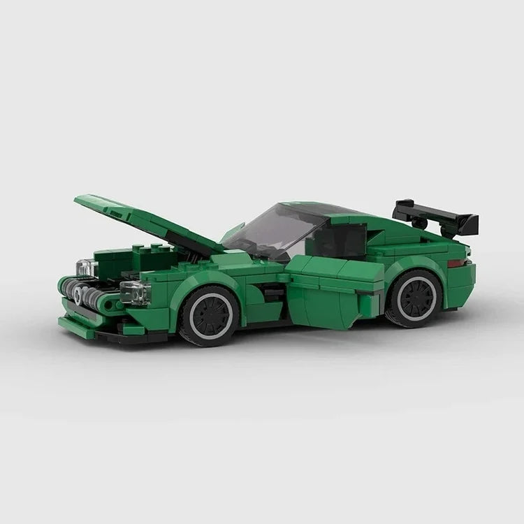 Mercedes SLS Brick Set - Building Blocks | Room Decor